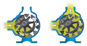 美國(guó)威肯VIKING內(nèi)齒輪泵示意圖